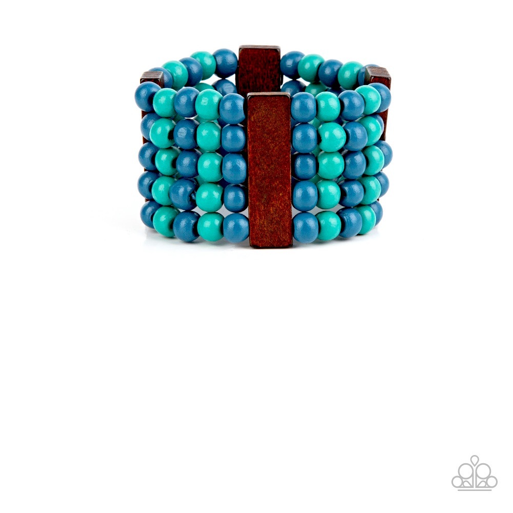 Beaded multi color bracelet